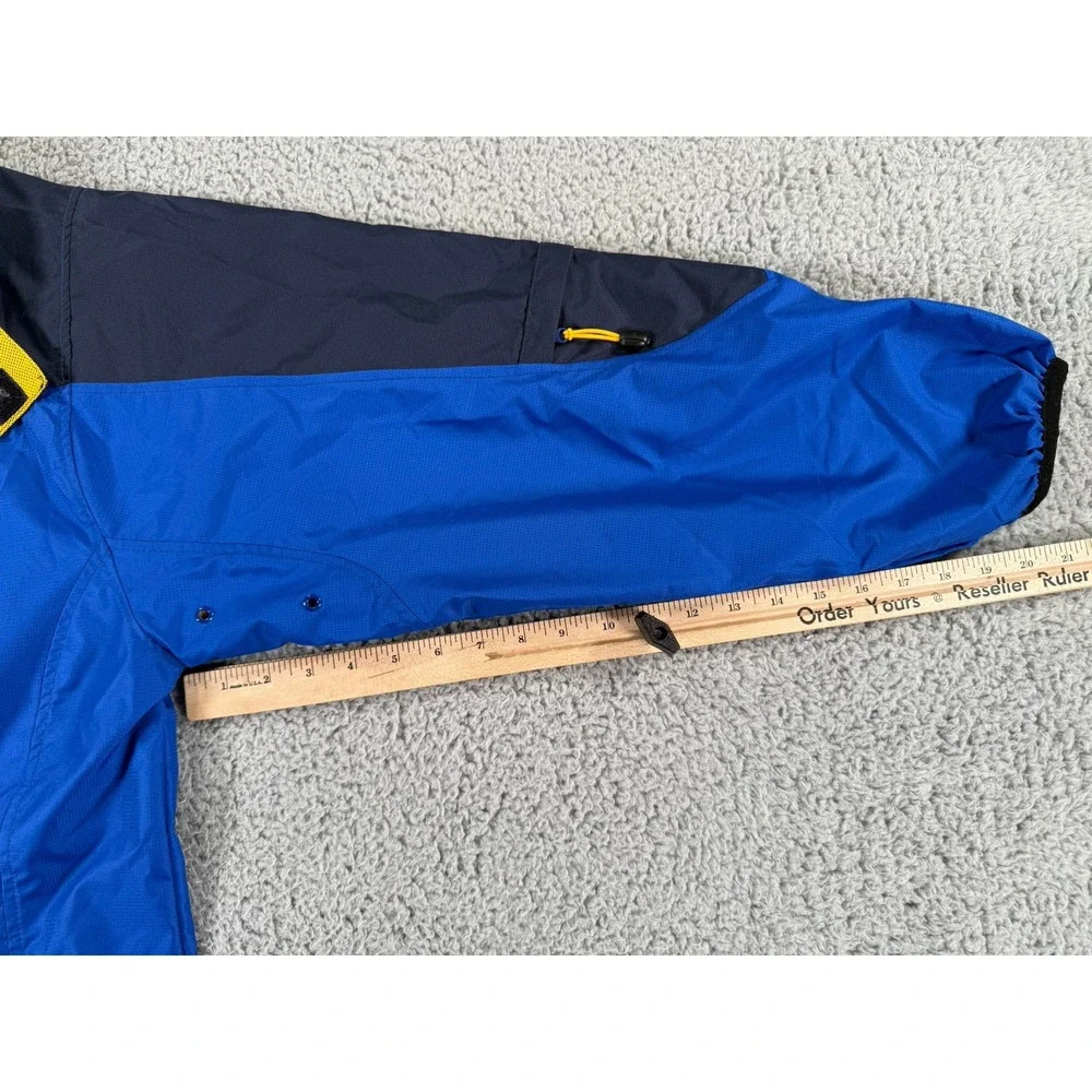 Vintage Starter Windbreaker Jacket Mens Large Blue‎ Lightweight Full Zip Lined